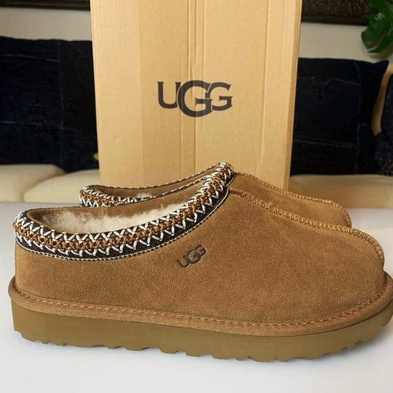 Women's UGG Tasman Chestnut Shoes Slippers Sandals 100% Authentic *IN HAND*